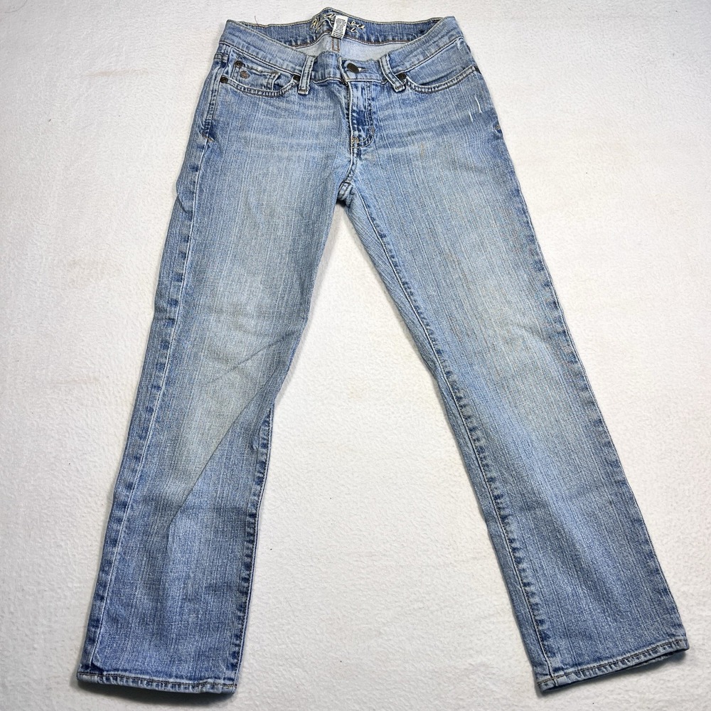 Abercrombie‎ & Fitch Jeans Womens 2 Stretch Distressed y2k 90s Neo-preppy Casual